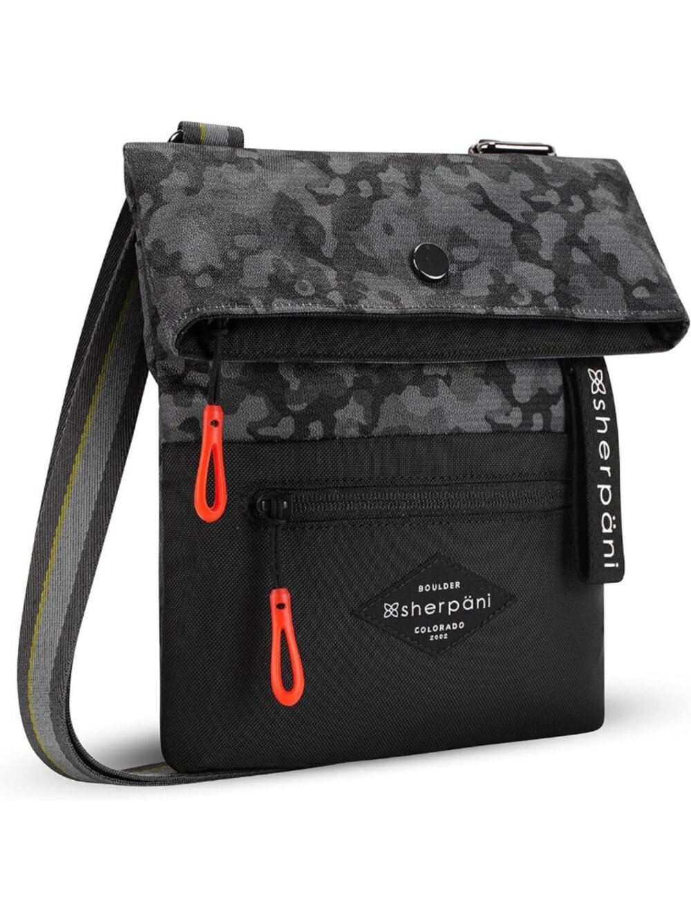 Lightweight Nylon Crossbody Bag with RFID Protection, Small Travel Purse for